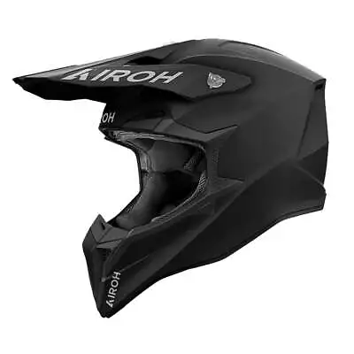 Airoh Wraaap Black Matt Offroad Helmet - New! Fast Shipping! • $117.04