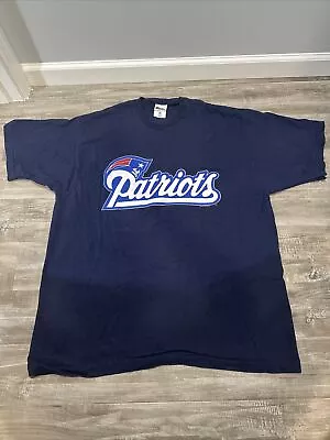 Vtg 1994 New England Patriots Pro Player T Shirt Sz 2XL SS Made In USA NFL • $24.95