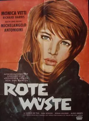 RED DESERT German A1 Movie Poster MICHELANGELO ANTONIONI MONICA VITTI 1965 • $500