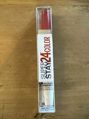 Maybelline Super Stay 24 Color 2-Step Liquid Lipstick 200 Eternal Cherry • $9.99