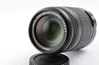 Used Canon EF-S 55-250mm F/4-5.6 IS II Telephoto Zoom Lens Japan With Tracking • $401.80