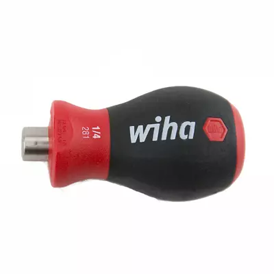 Wiha 28103 Magnetic 1/4 Bit Holder Stubby 57mm • $17.99