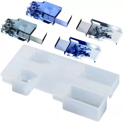 Silicone USB Mould Mold Set Resin Casting Epoxy Mountain Flash Drive Custom Gift • $7.72