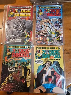 Eagle Comics Judge Dredd #1 Thru #4. 1984 The Judge Child Quest • $7