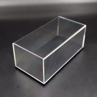 1:43 Acrylic Case Display Box Transparent Dust-Proof Boxes W/ Base For Model Car • $12.34