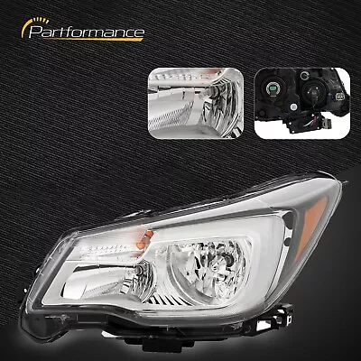 For 2017-2018 Subaru Forester Halogen Type Headlight Left Driver Side W/Bulb • $84.89