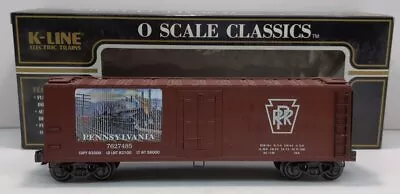 K-Line K762-7485 O Gauge Pennsylvania Historical Art Classic Wood-Sided Reefer • $23.99