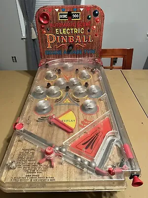 Vintage Marx Electric Pinball Game GOOD CONDITION! • $65