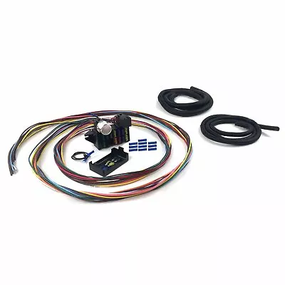 Ultimate 12 Fuse 12v Conversion Wire Harness  47 1947 Ford Coupe  - Club  • $154.90