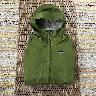 Patagonia Torrentshell Waterproof Rain Shell Jacket Coat Forest Green Medium M • $114.95