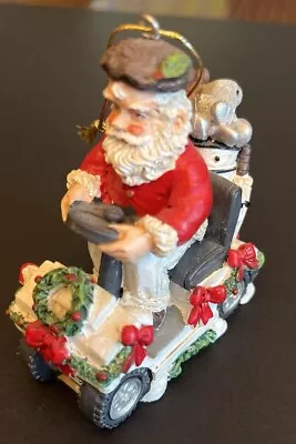 1999 MAJIC Creations Santa On A Golf Cart Perfect For Golf Dad/Grandpa Vintage • $20