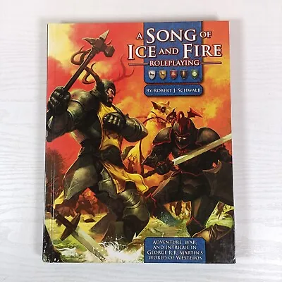 A Song Of Ice And Fire Roleplaying A Game Of Thrones By Robert J Schwalb  • £45