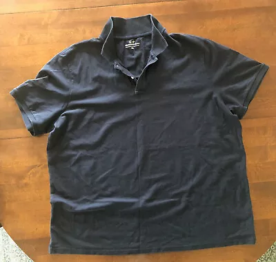 Vineyard Vines Performance Polo Shirt Mens 2XL Navy Blue Used • $8