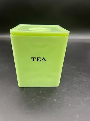 Jadeite Jadite Jeannette Tea Canister • $225