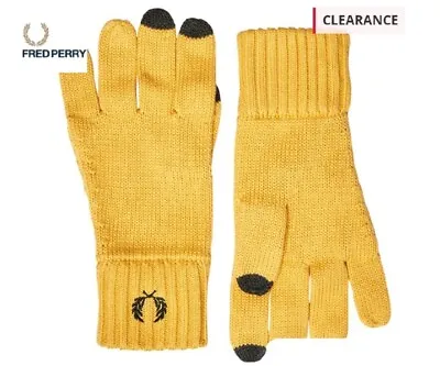 Fred Perry Mens Laurel Wreath Gloves 🇬🇧 UK SELLER  • £24.99