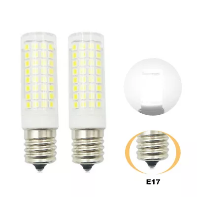 2pcs E17 LED Bulb C9 7W 110V 102-2835 White Ceramics Light For Microwave Oven H • $11.98