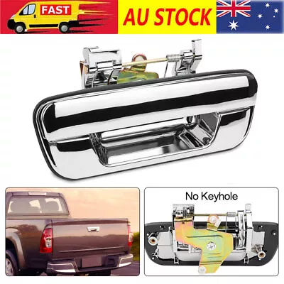 Tailgate Handle NO Keyhole Chrome For Holden Colorado RC Rodeo RA DMAX 2003-12 • $27.50