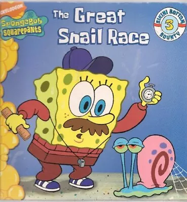 The Great Snail Race (Bikini Bottom #3) Book The Cheap Fast Free Post • £3.49