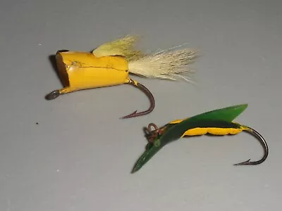 Vintage Fishing Lure Small Fly Rod Size Lures Unknown Makers • $3.99