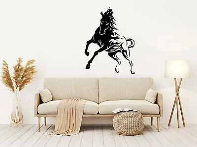 £3.99 • Buy  Wall Art Horse Stickers Home Decor Decals Living Room Bedroom Vinyl Animals M