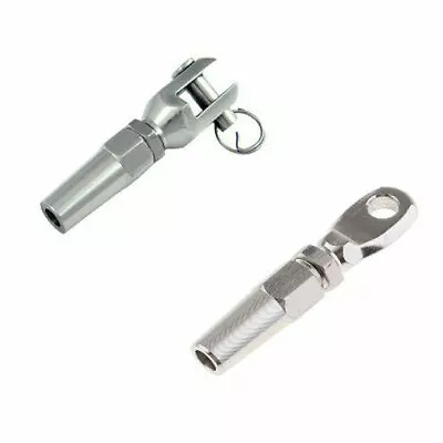 £17.99 • Buy Jaw / Eye Swageless Terminals Stainless Steel