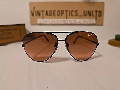 Serengeti Drivers With Corning Optics Aviator Amber Gradient Tint Lenses • $120