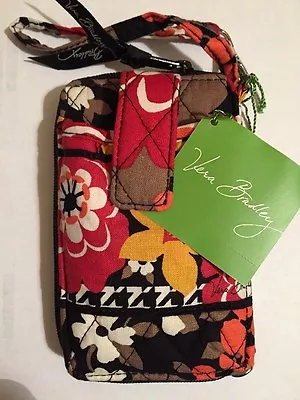 Authentic Vera Bradley Bittersweet Carry It All Wristlet Never Used • $32