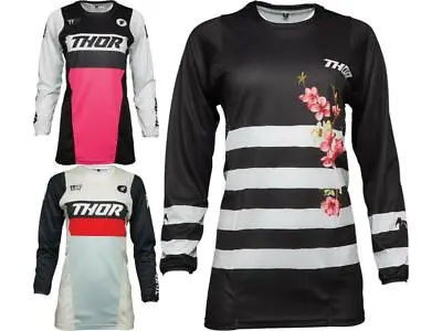 Thor MX Women's Jersey Pulse Racer / Sakura Dirt Bike Motocross ATV/UTV Lady's • $34.24