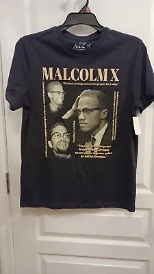 Vintage Malcolm X T-Shirt Size M  (DESCRIPTION) • $32.95