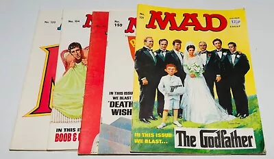 Mad Magazines 5 Issues From The 1970s 95 104 120 131  And 159 • £20