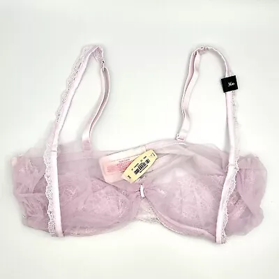 New Without Tags Victoria Secret Dream Angels Pink Lace Unlined Demi 36D Bra • $14