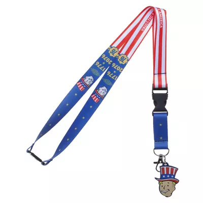 Fallout 76 Lanyard With ID Holder & Charm New • $8.99