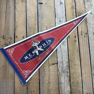 Memphis Redbirds Baseball Felt Pennant 29  Flag • $17.99