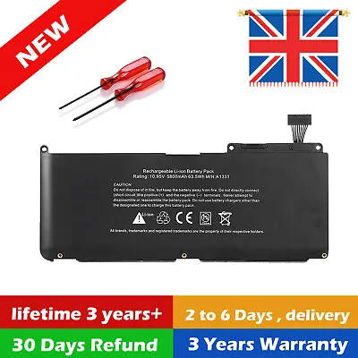 A1331 Battery For Apple MacBook Unibody 13  A1342 2009/Mid2010 Version Fast Ship • £20.99