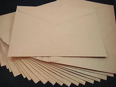 25 C5 Kraft Recycled Envelopes Brown Natural Cardmaking Card FREE POSTAGE • $14
