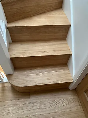 Oak Stairs Steps Cladding Kit  For Stairs13 Risers And Treads • £550