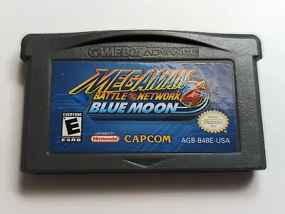 Mega Man Battle Network 4 Blue Moon Game Boy Advance Authentic • $24.99