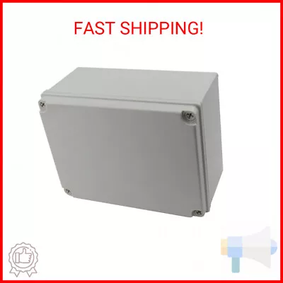 Ogrmar Plastic Dustproof IP65 Junction Box DIY Case Enclosure (8 X 6 X 4 ) • $21.16