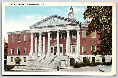 Postcard State House Annapolis Maryland Unposted • $5.50