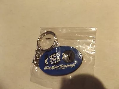 Vintage Ford  100 Years Ford Motor Company Logo Keyring • $15