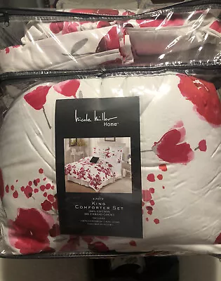 Nicole Miller King Comforter 300 Thread Count NIP • $100