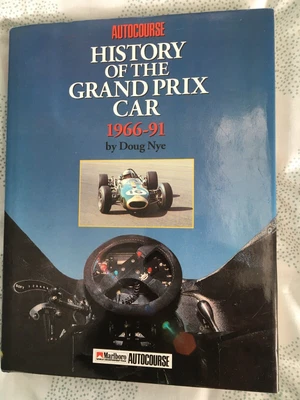 £28 • Buy AUTOCOURSE History Of The Grand Prix Car 1966-91 Book By  Doug Nye