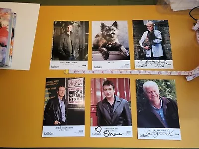 EASTENDERS 6 X Hand Signed Castcards -RICHARDS LAVENDER ALEXANDROU RICHIE  • £25