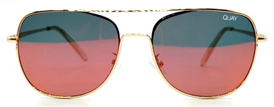 $59.73 • Buy QUAY AUSTRALIA - QU-000149 58/17/135 - GOLD/RED - NEW Designer SUNGLASSES