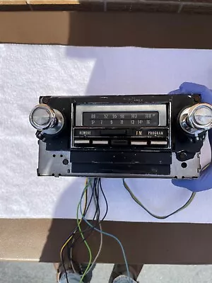 Vintage Oem Delco Am-fm 8 Track Radio With Convector. Serviced And Checked. • $325