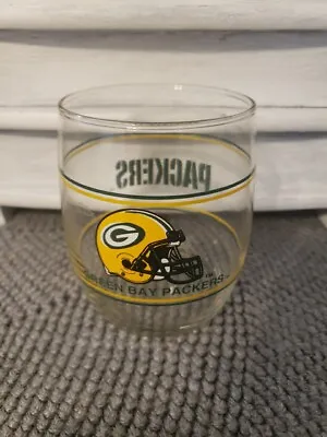 Vintage Green Bay Packers Drinking Glass NFL Stemless 1994 Collectable VTG 8 OZ • $7.85