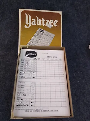 Vintage Lot Score Pads For Yahtzee Game Copyright 1956 25 Sheets • $8.98