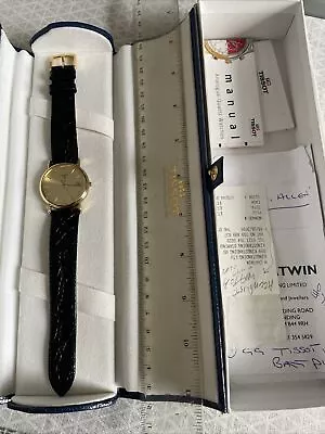 Tissot Solid Gold Watch Man Hallmark .750 For 18k  18ct Solid Gold Case • £440