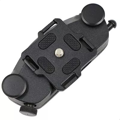 Camera Clip Waist Belt Quick Metal Release Backpack Holster Hanger Quick Strap • £12.89
