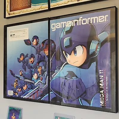 FRAMED 2018 Mega Man 11 Video Game Wall Art • $44